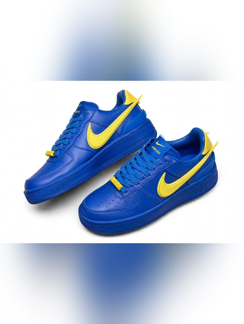 Nike Men’s Air Force 1 Low – Blue/Yellow